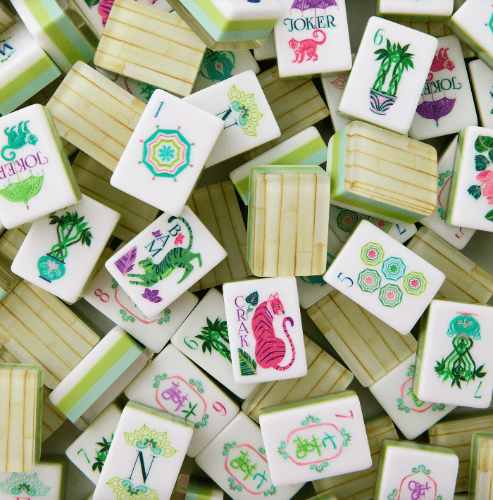 Oh My Mahjong Palm Royale Bamboo Mahjong Tiles