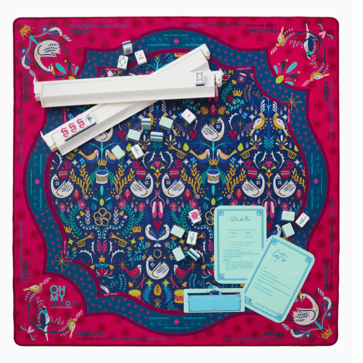 Oh My Mahjong Pear Tree Mahjong Mat