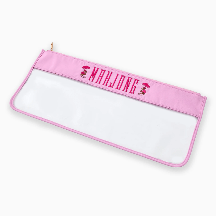 Oh My Mahjong Pink Clear Mahjong Tile Bag (Choose Style)