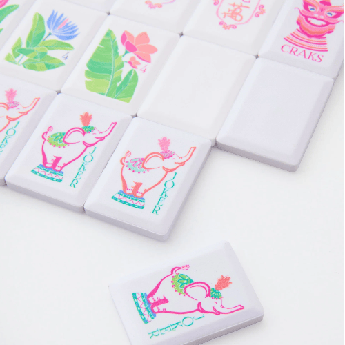 Oh My Mahjong Poppy Debutante Tile Set