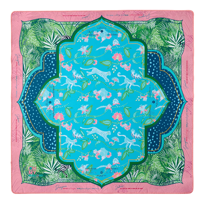 Oh My Mahjong Serengeti Mahjong Mat