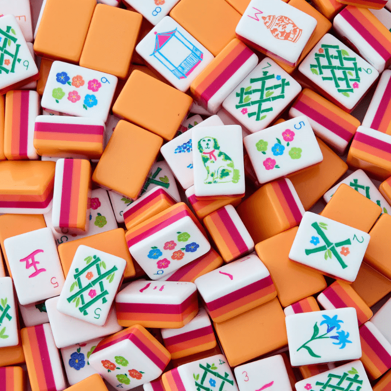 Oh My Mahjong Sunset Mahjong Tiles