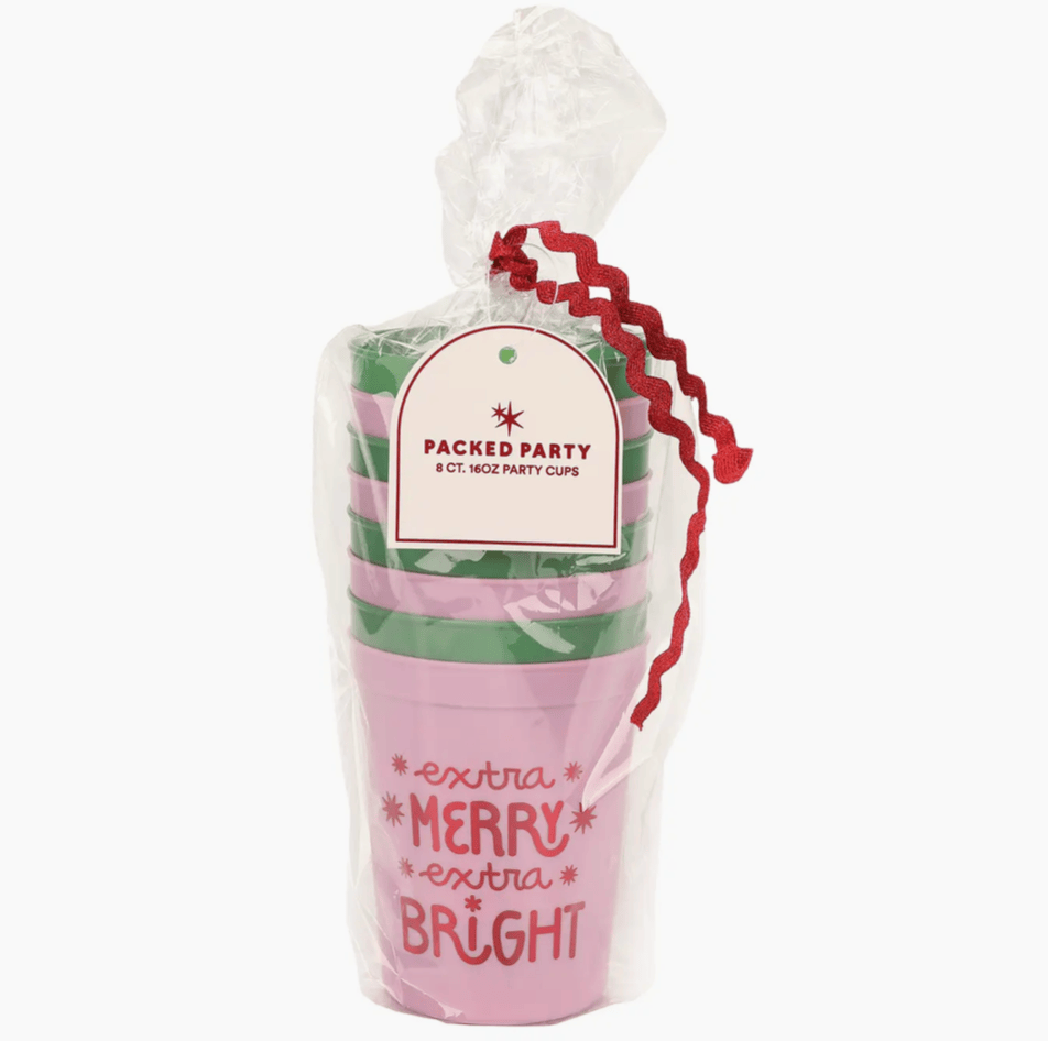 Packed Party Extra Merry Cup Stack