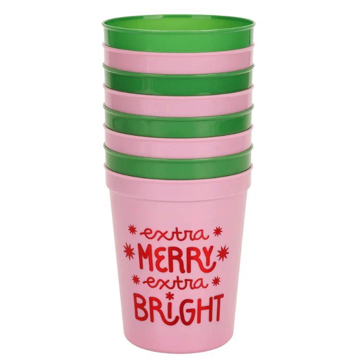 Packed Party Extra Merry Cup Stack