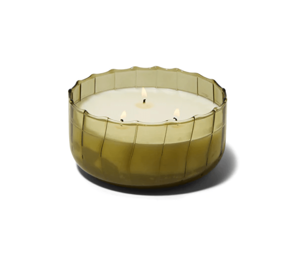 Paddywax Accessories Green/Secret Garden Paddywax Ripple Candles (Select Scent)