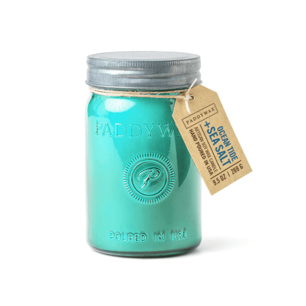 Paddywax Accessories Ocean Tide + Sea Salt Paddywax Relish  Jar Candles (Select Scent)