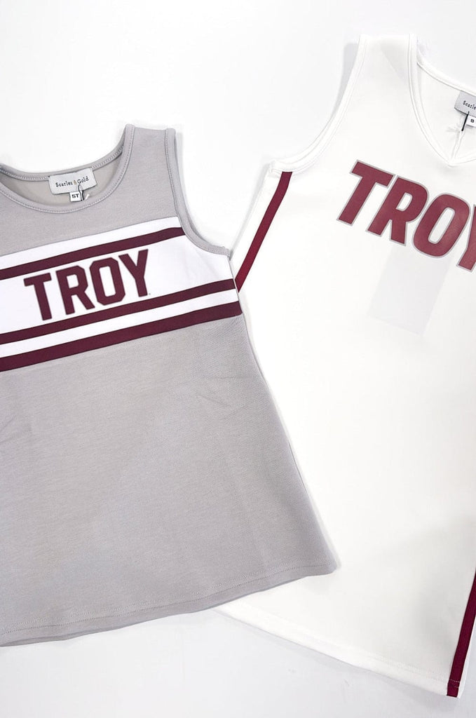 Pine+Poppy Troy Cheer Dress (Grey)