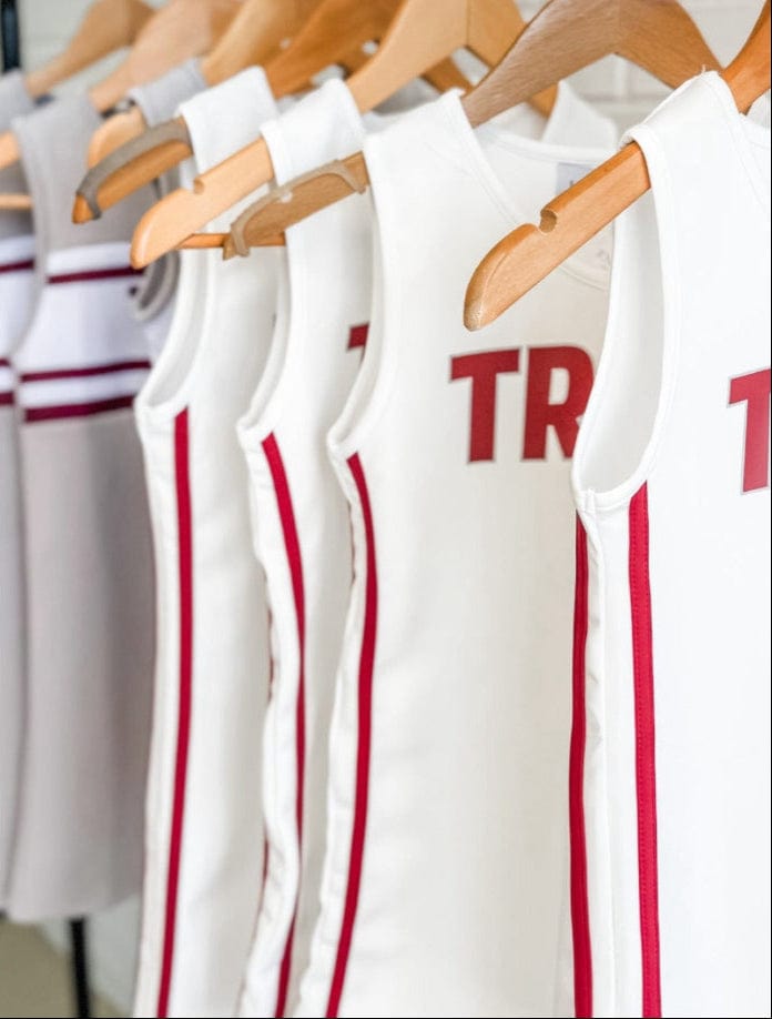 Pine+Poppy Troy Cheer Dress (White)