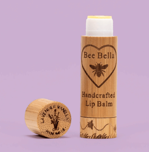 Poppy & Pout Accessories Lavender Vanilla Bella Bee Lip Balm (Choose Flavor)