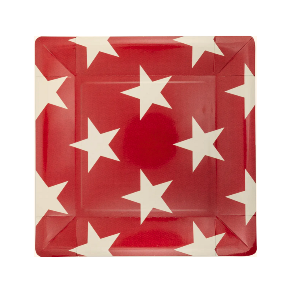 Hamptons Red Star Plate
