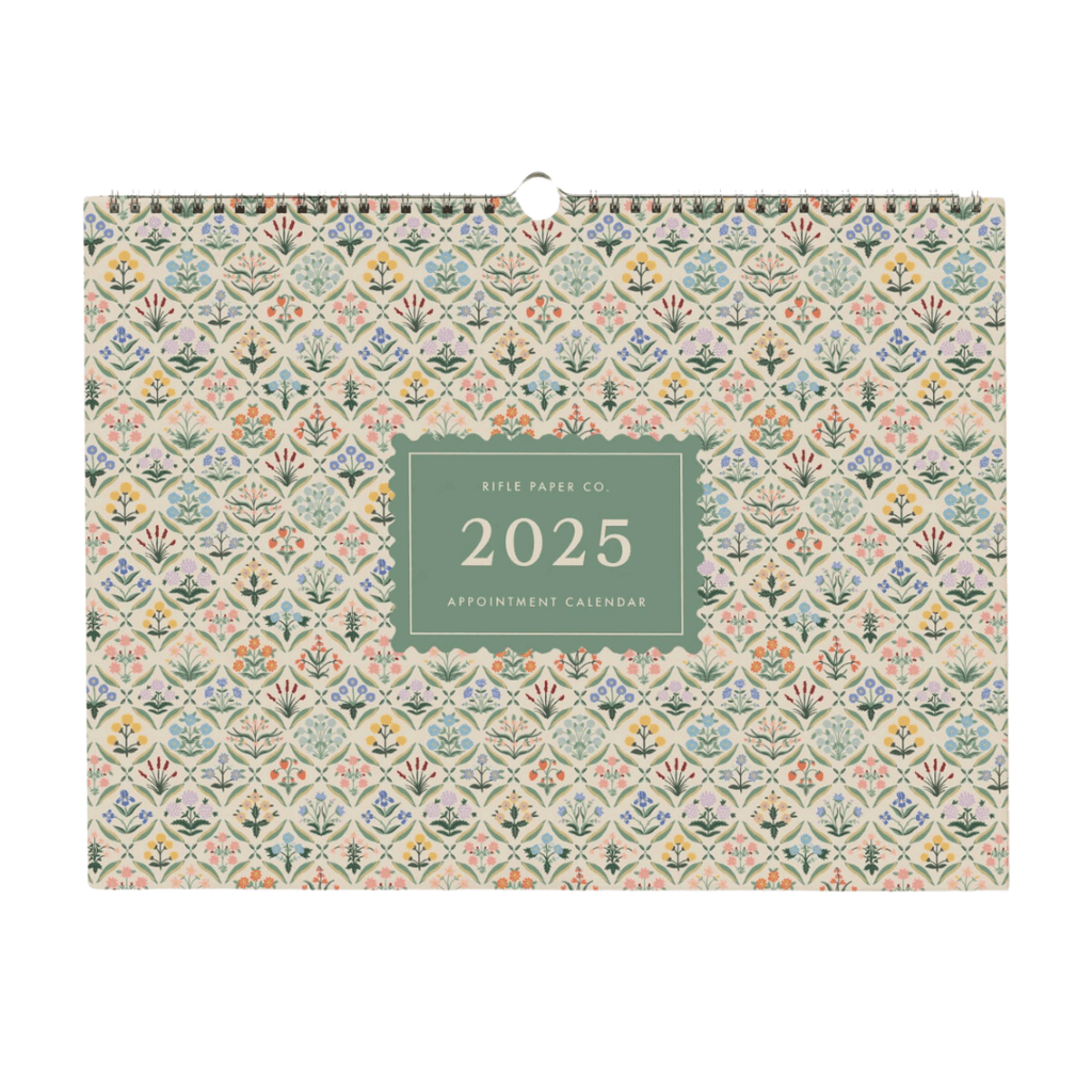 Rifle Paper Co Calendar and Planners 2025 Estee Appointment Calendar