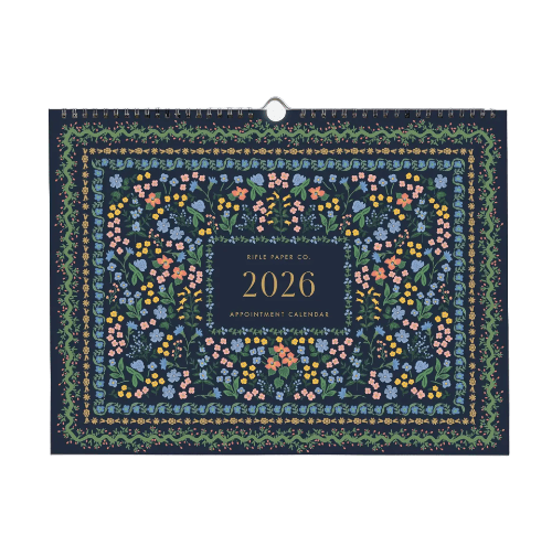 Rifle Paper Co Calendar and Planners 2026 Wildwood Appointment Calendar