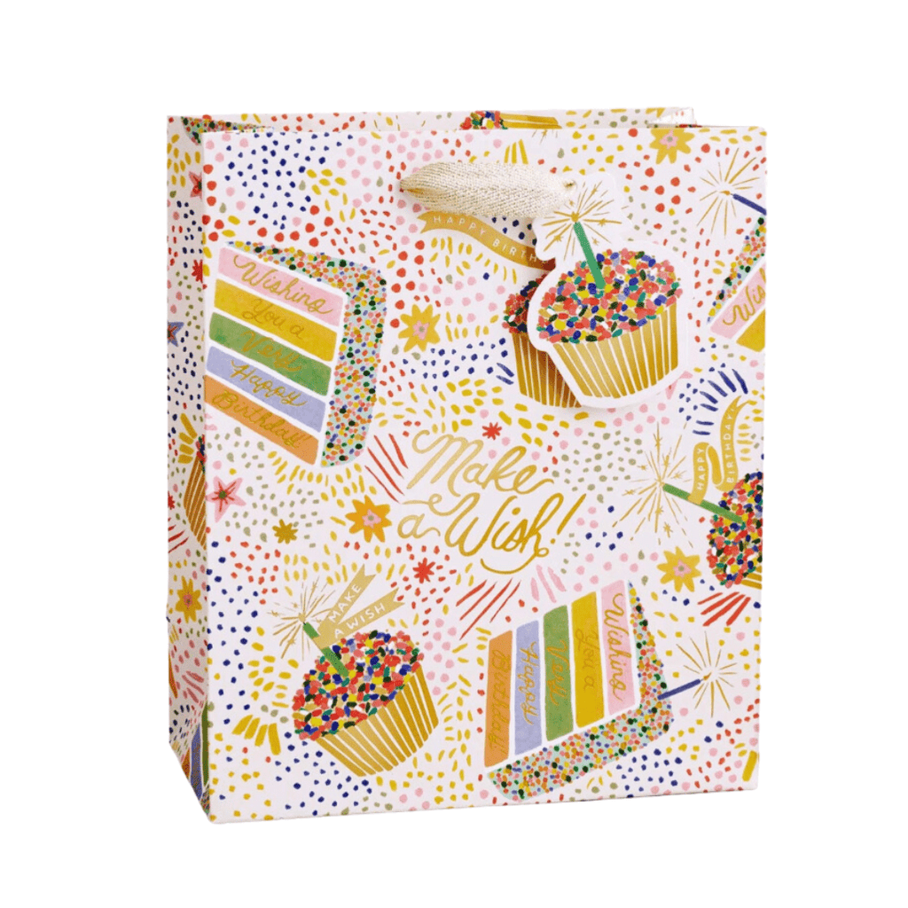 Rifle Paper Co Birthday Cake Medium Gift Bag mom