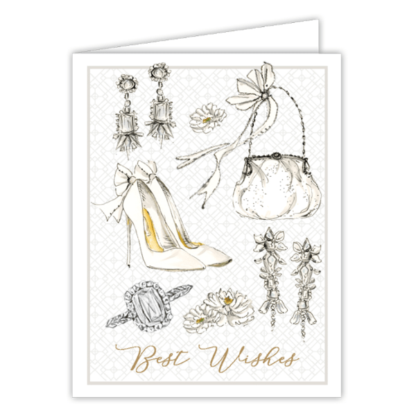 Rifle Paper Co Greeting Cards Bridal Icons Engagement / Wedding Card