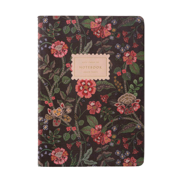 Rifle Paper Co. Brown Floral Gracie Notebooks (Select print)