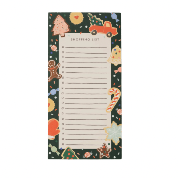 Rifle Paper Co Christmas Christmas Cookies Market Notepad