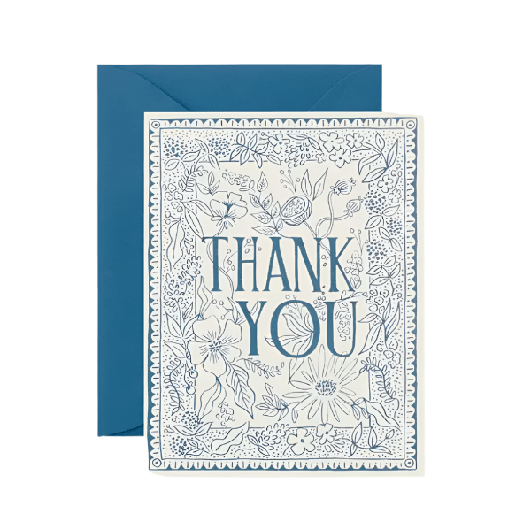 Rifle Paper Co. Greeting Cards Delft Thank You Cards