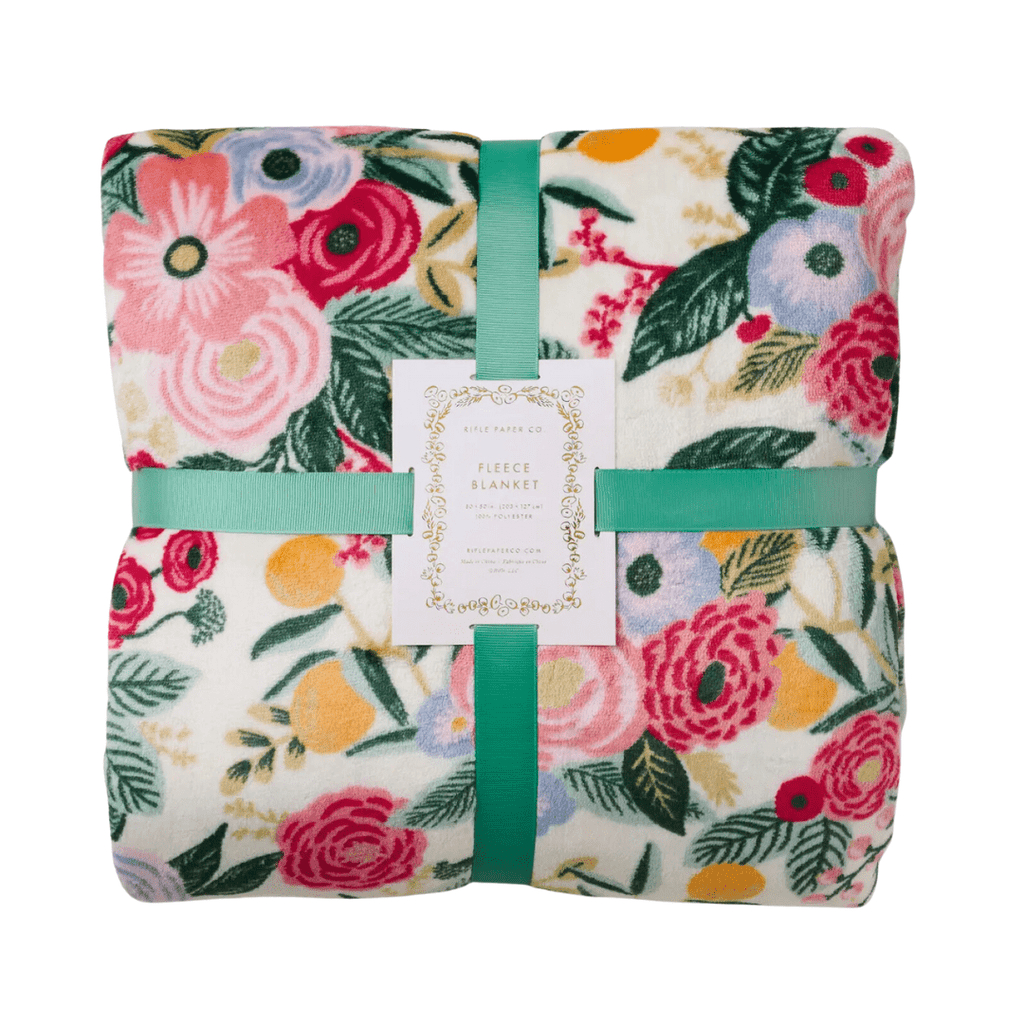 Rifle Paper Co. Accessories Garden Party Fleece Blanket