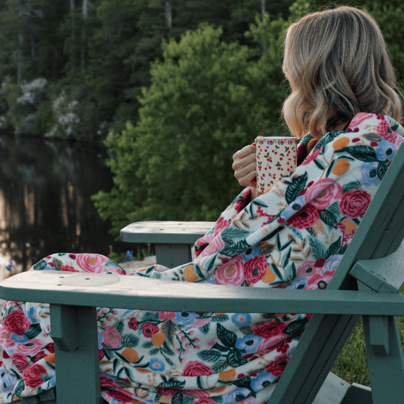 Rifle Paper Co. Accessories Garden Party Fleece Blanket