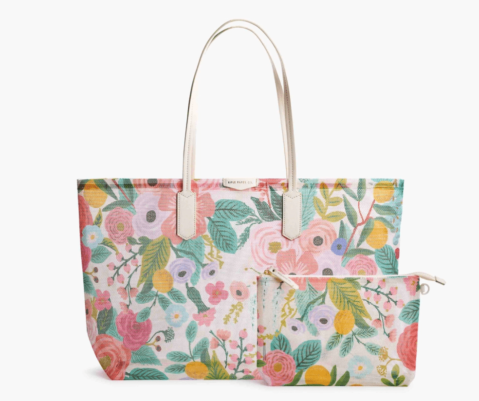 Rifle Paper Co. Garden Party Mesh Tote