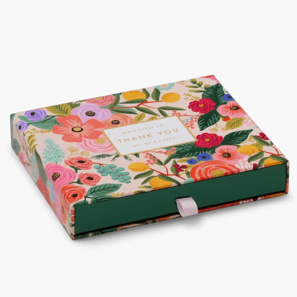 Rifle Paper Co Garden Party Thank You Keepsake Card Box