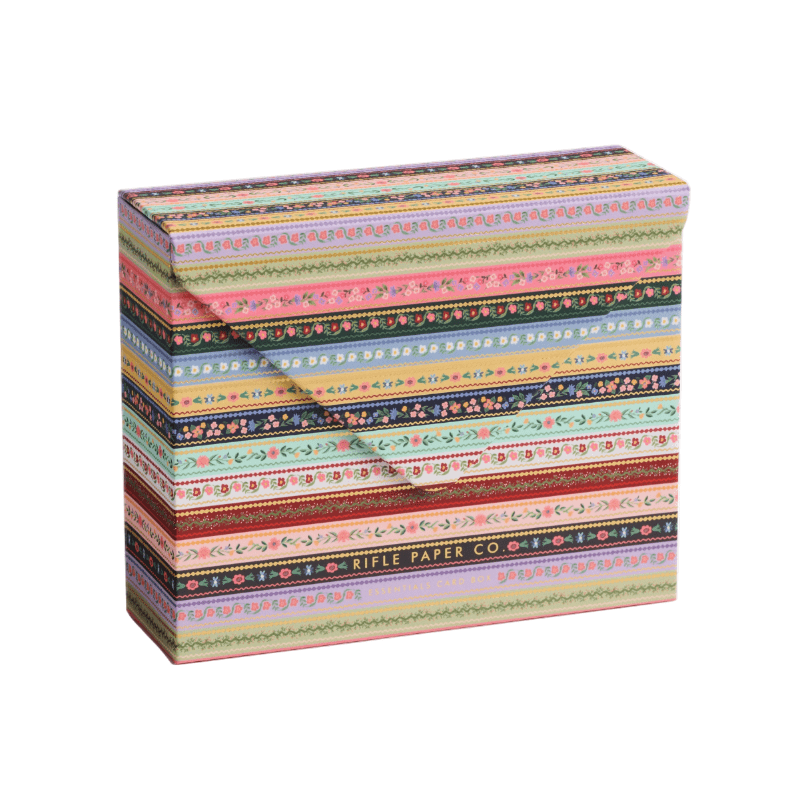 Rifle Paper Co Gemma Essentials Card Box