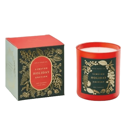 Rifle Paper Co. Christmas Holiday Candle