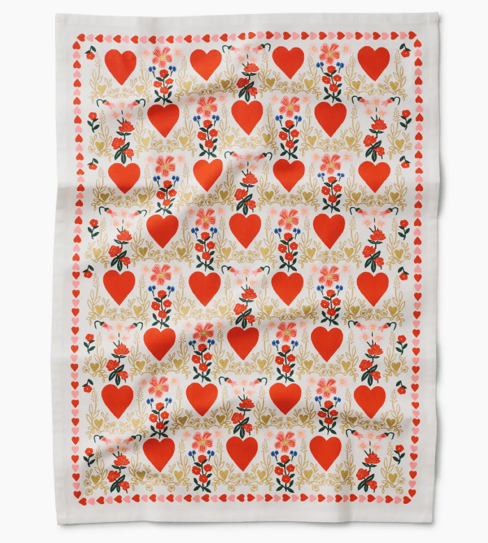 Rifle Paper Co Christmas Juliet Tea Towel