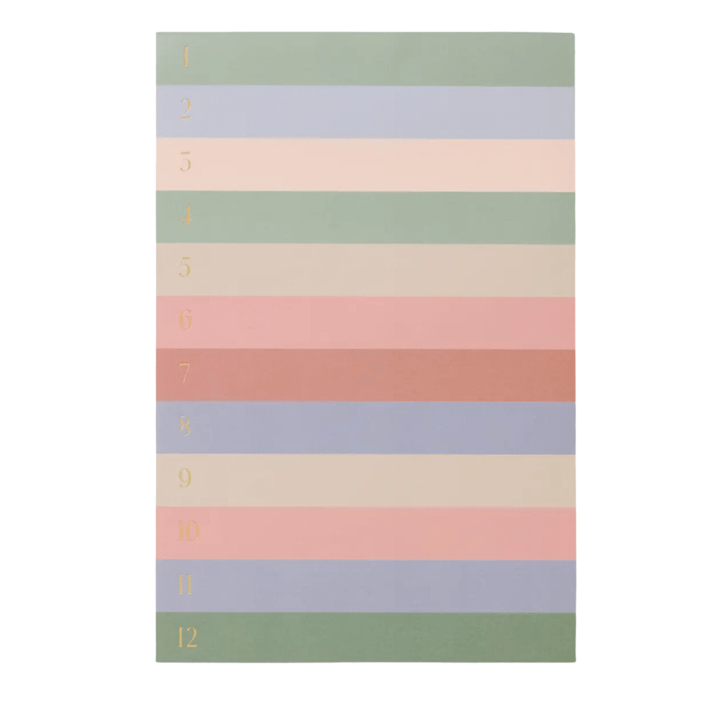 Rifle Paper Co. Notes and Journals Muted Numbered Color Block Notepad