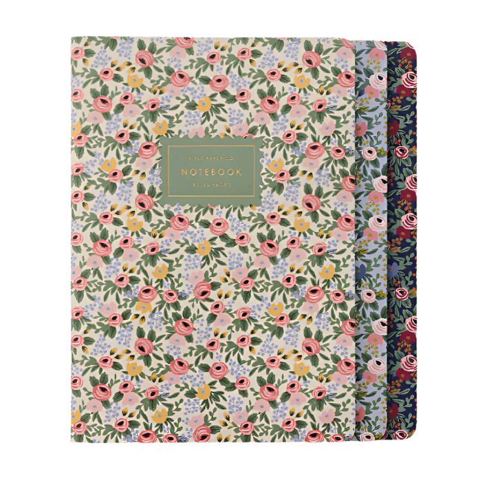 Rifle Paper Co. Rosa Assorted Notebooks Set of 3