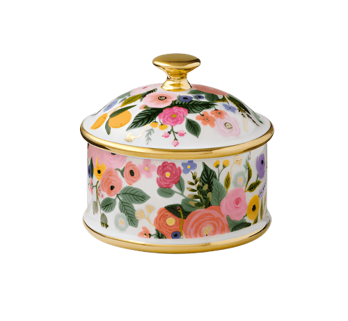 Rifle Paper Co. Gifts Rosa Round Porcelain Box