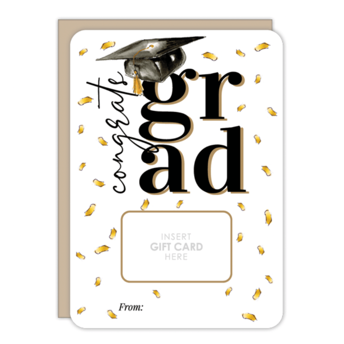 congrats grad gift card Congrats Grad Gift Card Holder