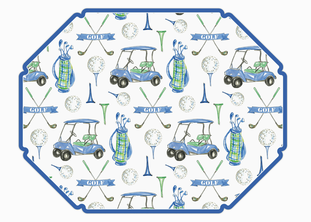 Rosanne Beck Party Golf Cart Placemats