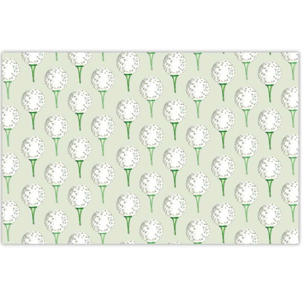 Rosanne Beck Party Golf Tee Placemats