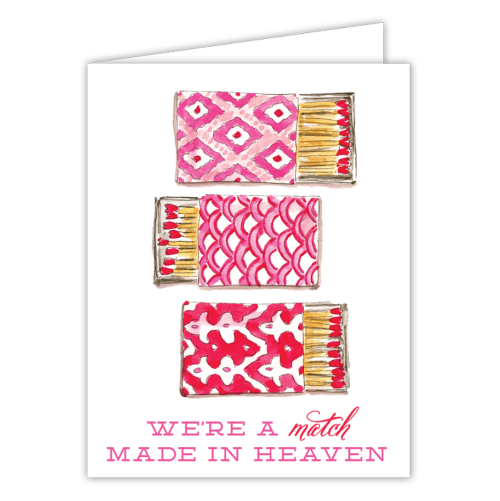 Rosanne Beck Greeting Cards Match Made in Heaven Card