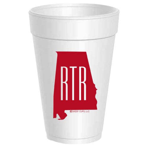 Sassy Cups Crimson Alabama - RTR - 10 pack