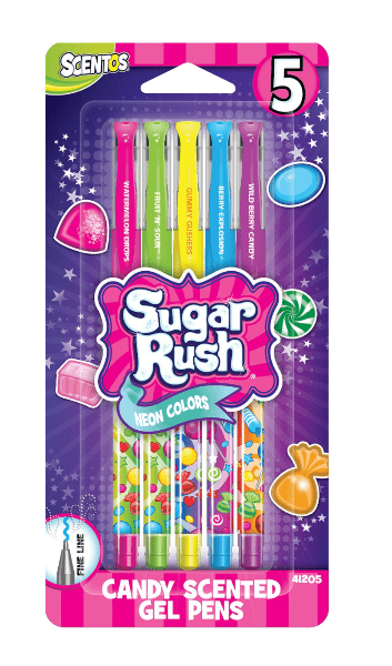 Schylling Sugar Rush Scented Gel Pens