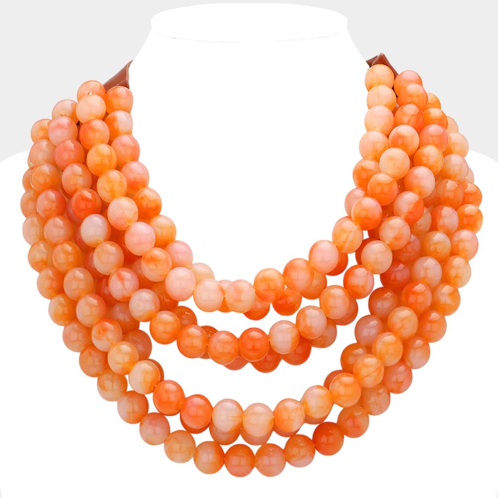 Sensibling Corp. Chunky Acrylic Bead Necklace