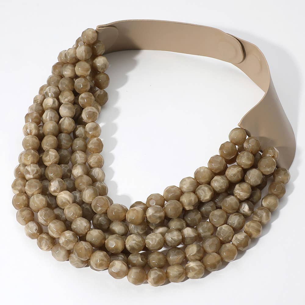 Sensibling Corp. Chunky Acrylic Bead Necklace