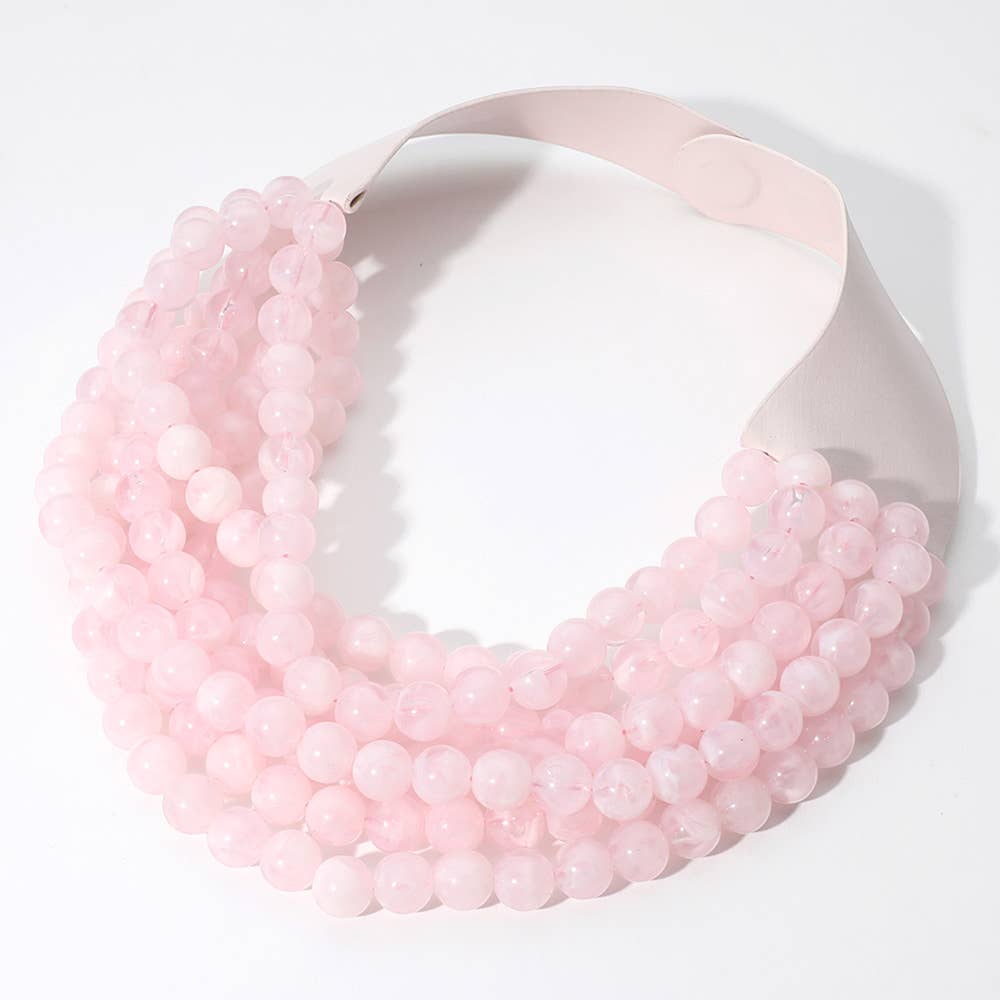 Sensibling Corp. Chunky Acrylic Bead Necklace