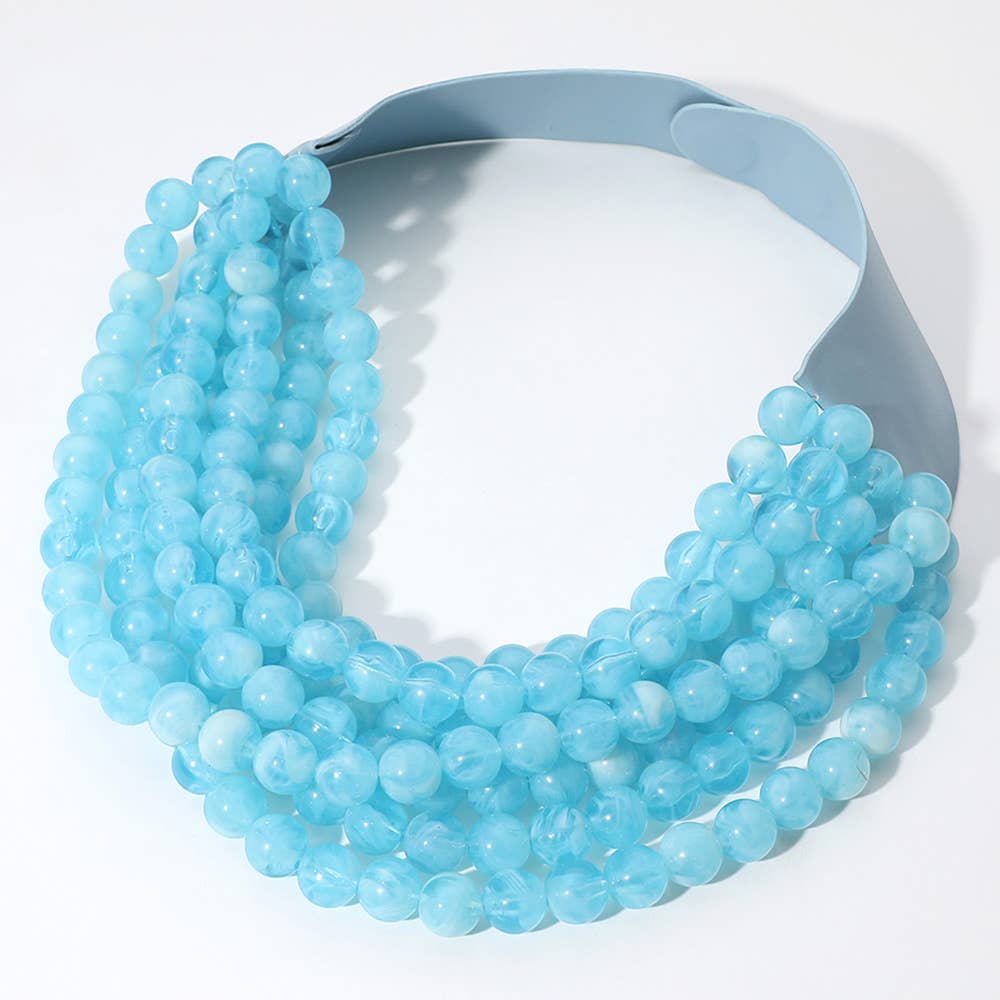 Sensibling Corp. Chunky Acrylic Bead Necklace