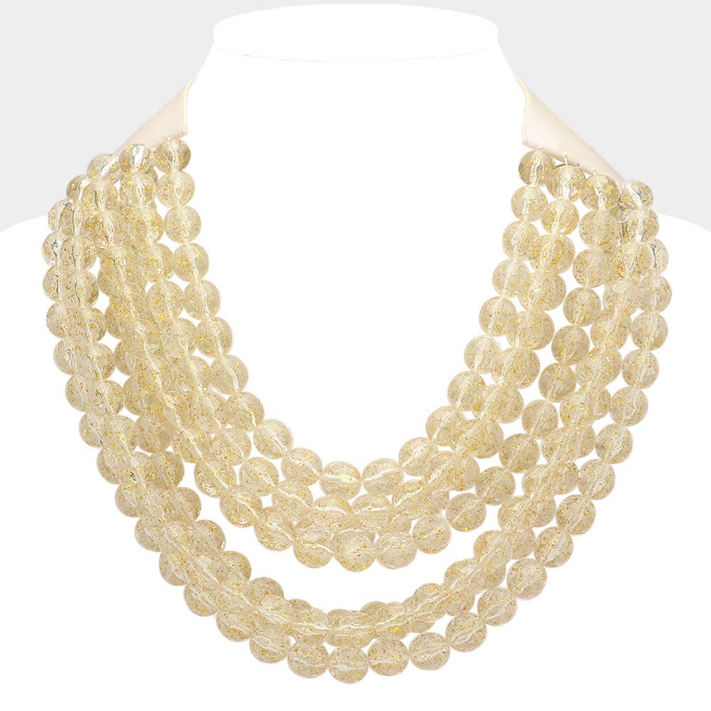 Sensibling Corp. Chunky Acrylic Bead Necklace