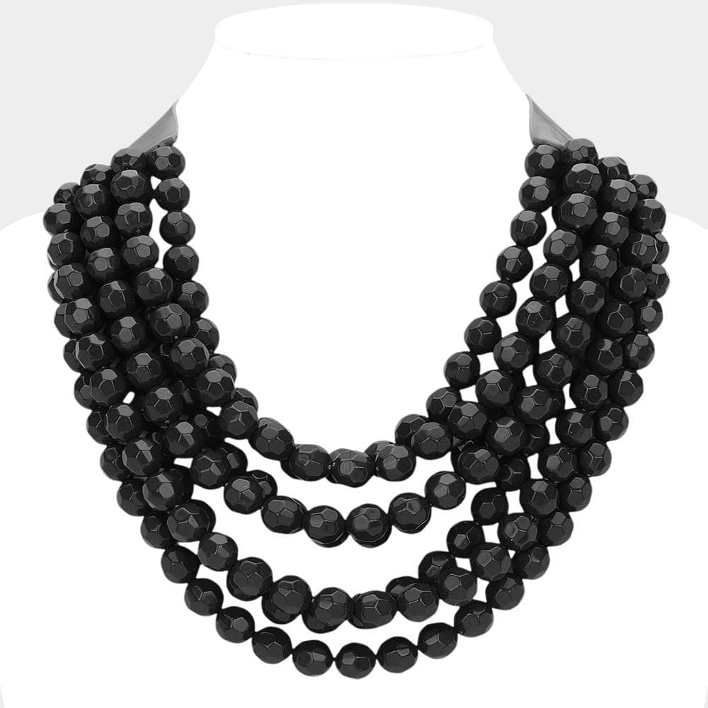 Sensibling Corp. Chunky Acrylic Bead Necklace