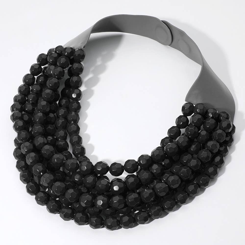 Sensibling Corp. Chunky Acrylic Bead Necklace