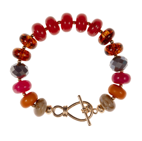 Sensibling Corp. Chunky Fuchsia Bead Bracelet