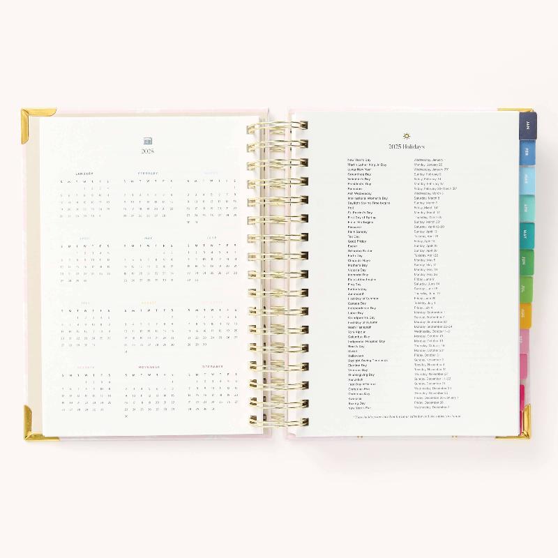 Simplified by Emily Ley 2025 Daily, Simplified Planner, Blush Block