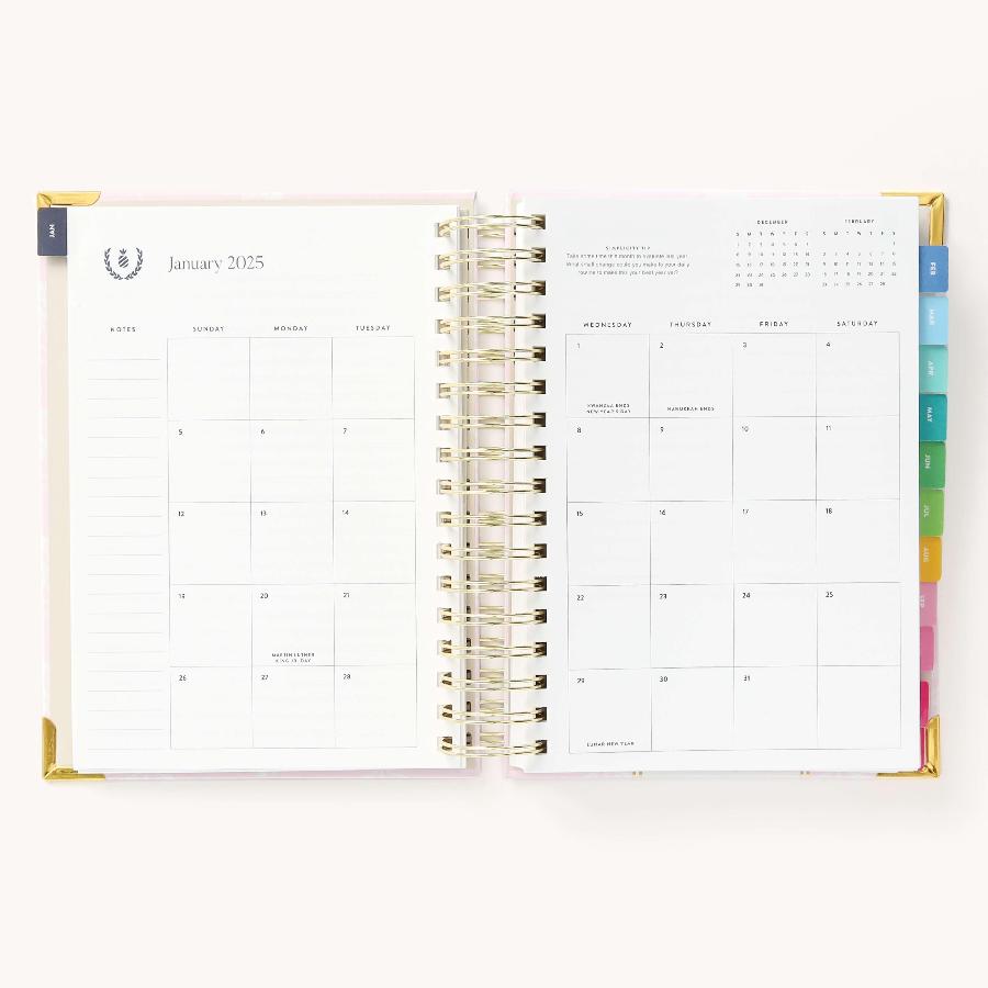 Simplified by Emily Ley 2025 Daily, Simplified Planner, Blush Block