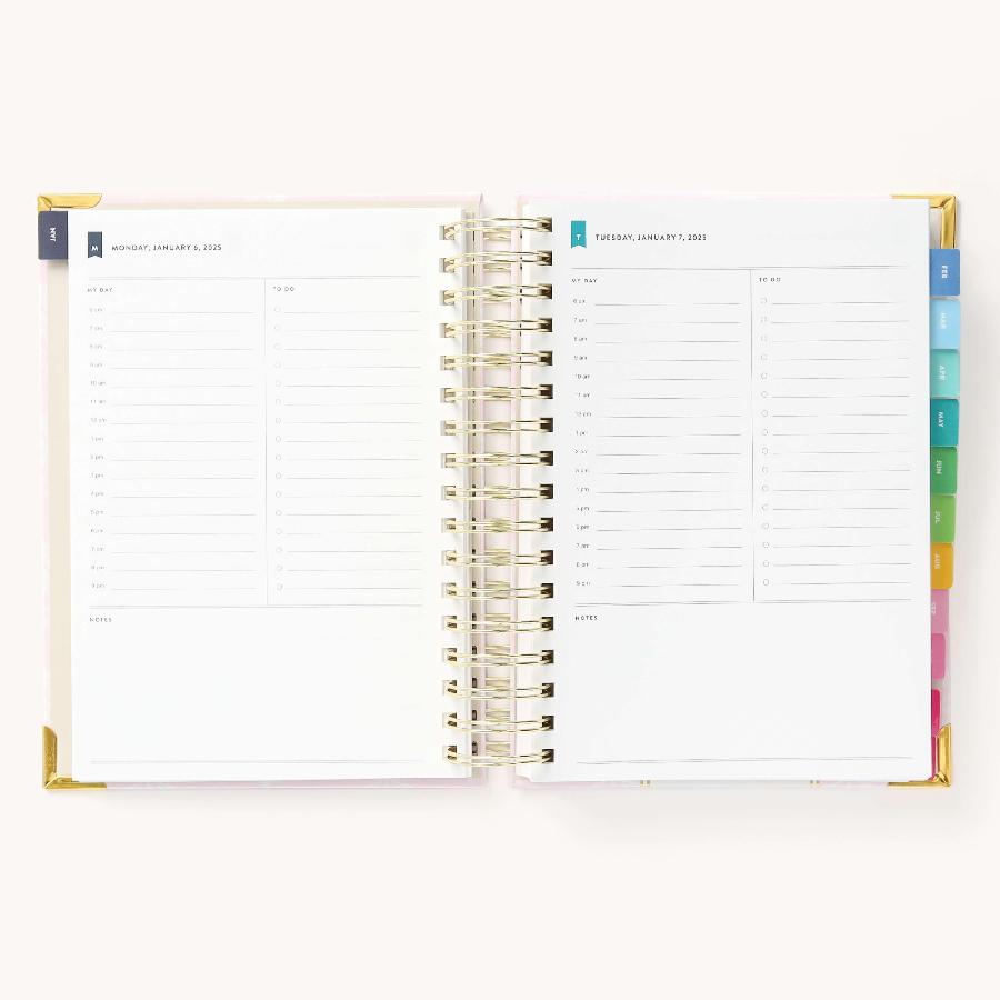 Simplified by Emily Ley 2025 Daily, Simplified Planner, Blush Block