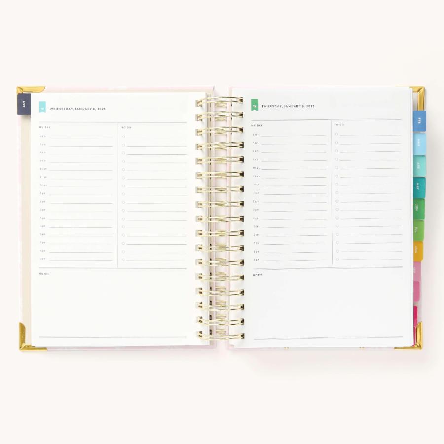 Simplified by Emily Ley 2025 Daily, Simplified Planner, Blush Block