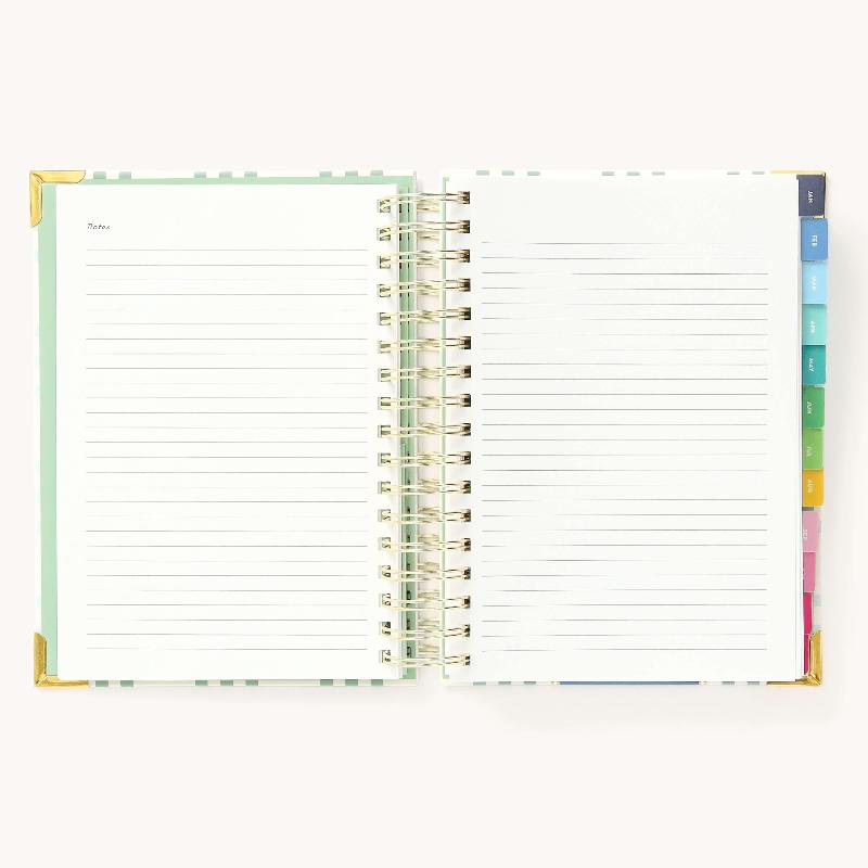 Simplified by Emily Ley 2025 Daily, Simplified Planner, Pistachio Plaid